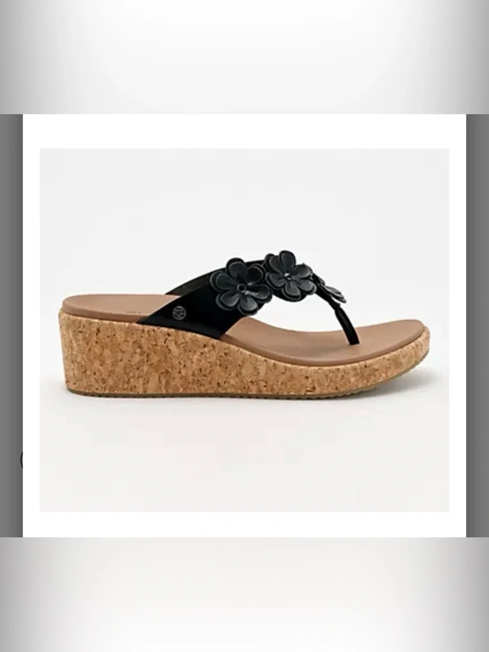 Skechers Cali Arch Fit Beverlee Floral Thong Sandals